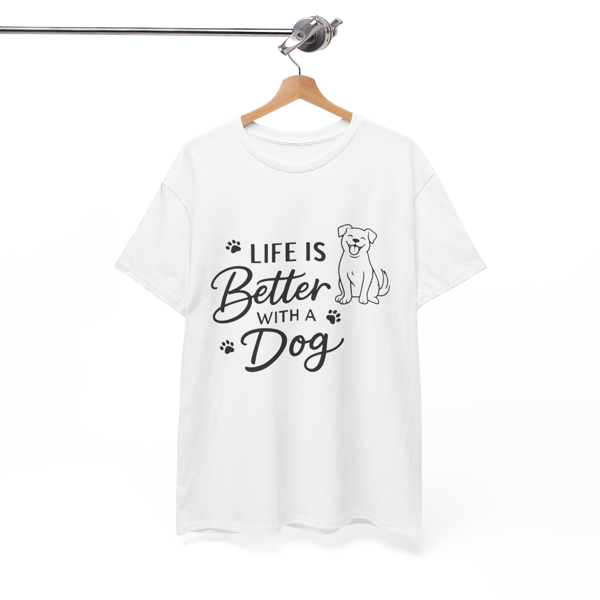 Life Is Better With A Dog Graphic T-Shirt