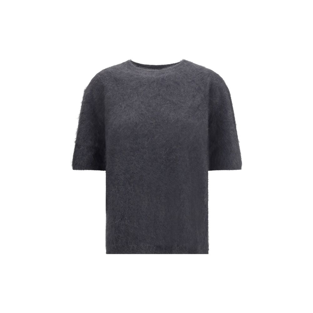 Lisa Yang Gray Cashmere Sweater
