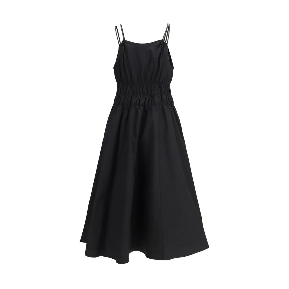 PINKO Black Cotton Casual Dress