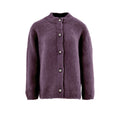Gran Sasso Bordeaux Wool Cardigan