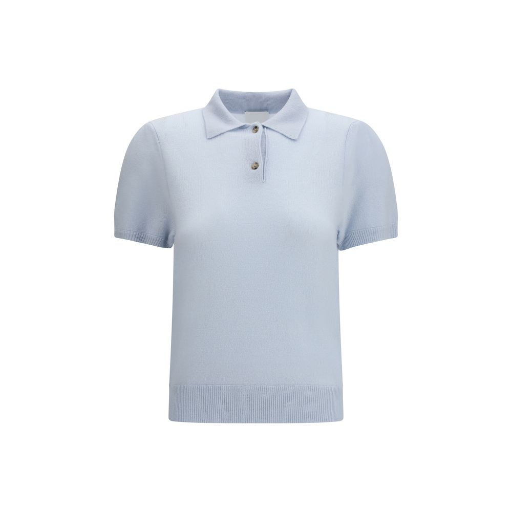Allude Blue Cashmere Dress Shirt