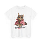 Unbothered Cat Graphic T-Shirt