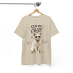 CEO of Chill Cat Graphic Cotton T-Shirt
