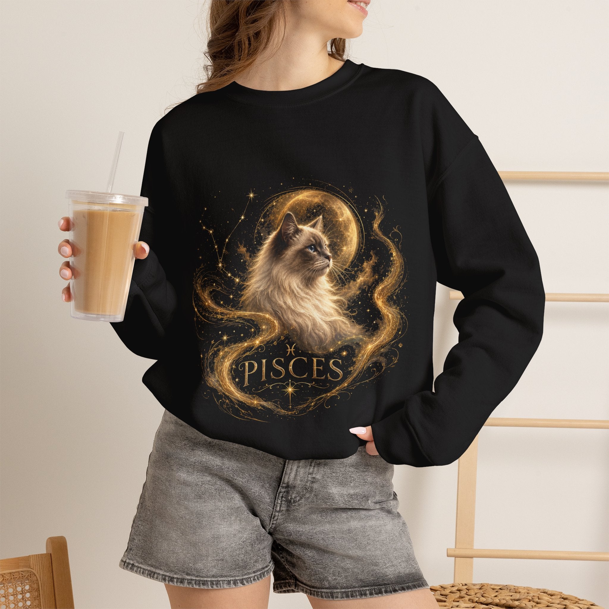 Pisces Zodiac Crewneck Sweatshirt