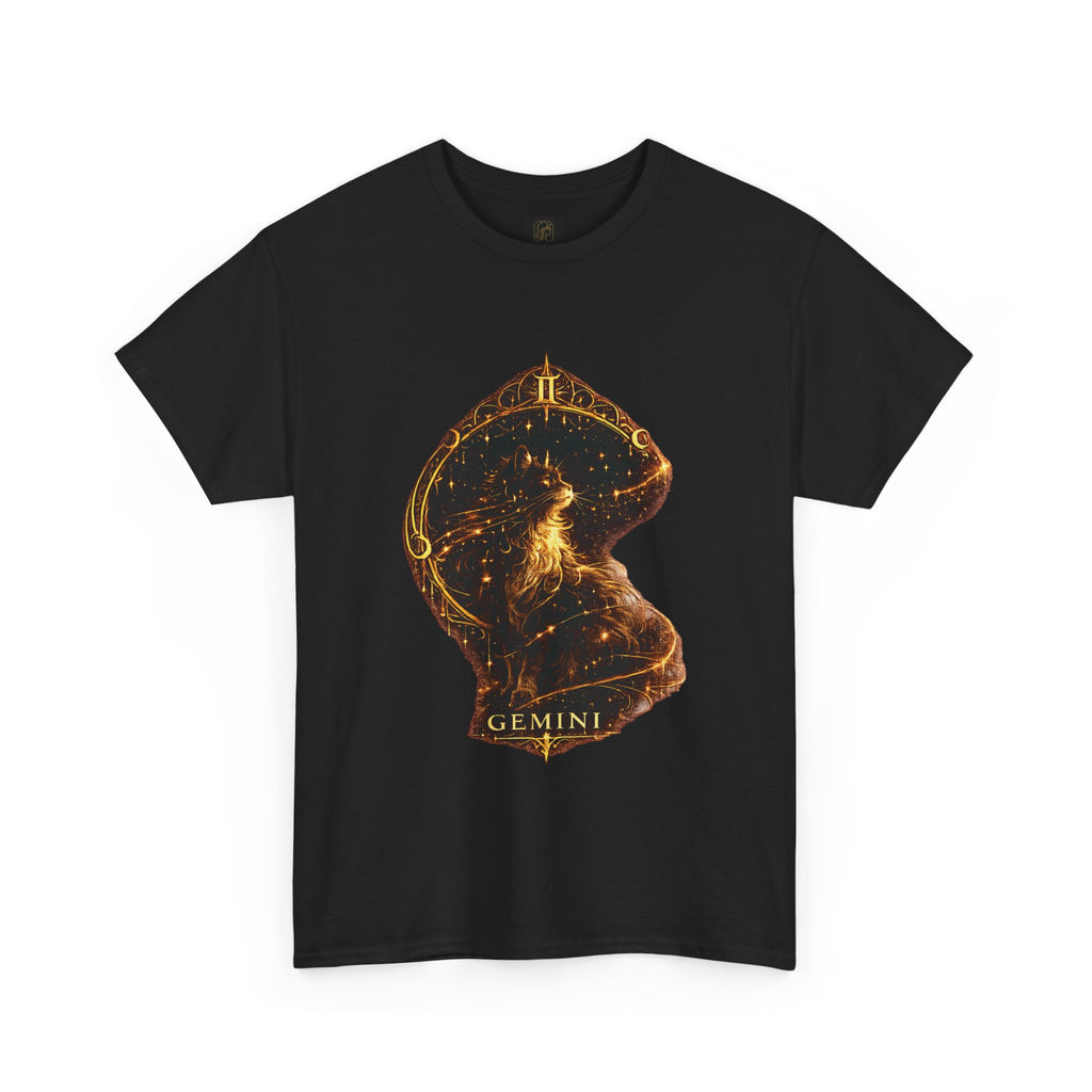 Gemini Cat Zodiac T‑Shirt