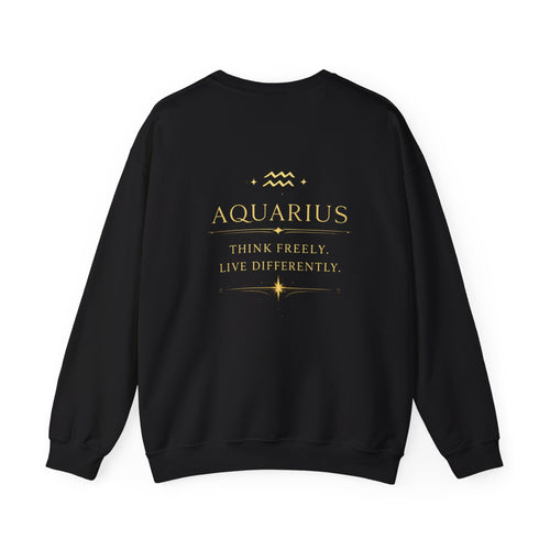 Aquarius Zodiac Crewneck Sweatshirt