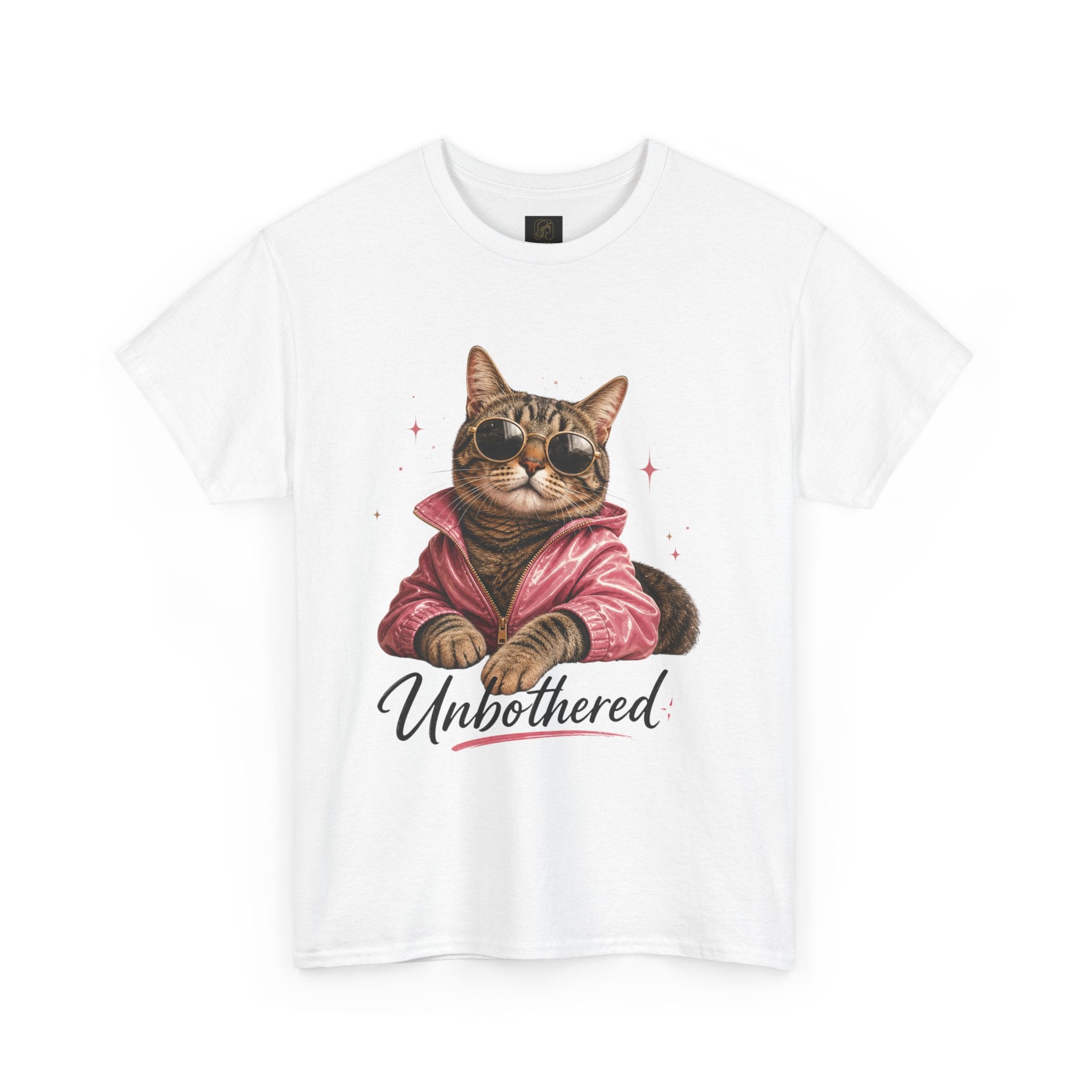 Unbothered Cat Graphic T-Shirt