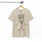 CEO of Chill Cat Graphic Cotton T-Shirt