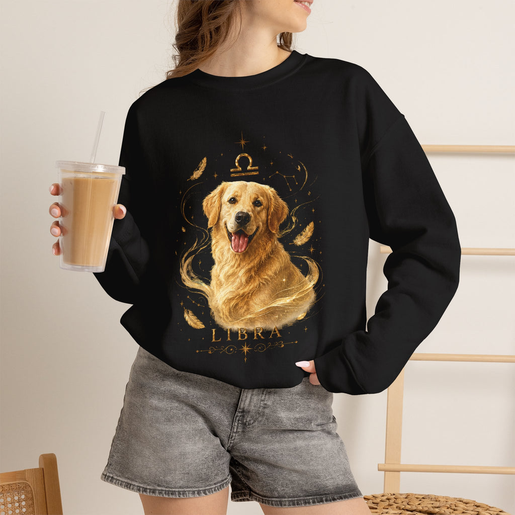 Libra Zodiac Crewneck Sweatshirt