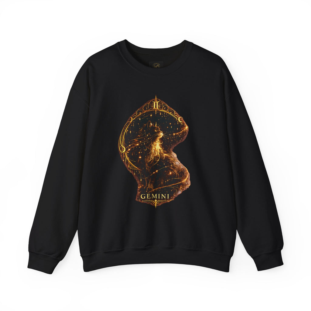 Gemini Cat Zodiac Sweatshirt