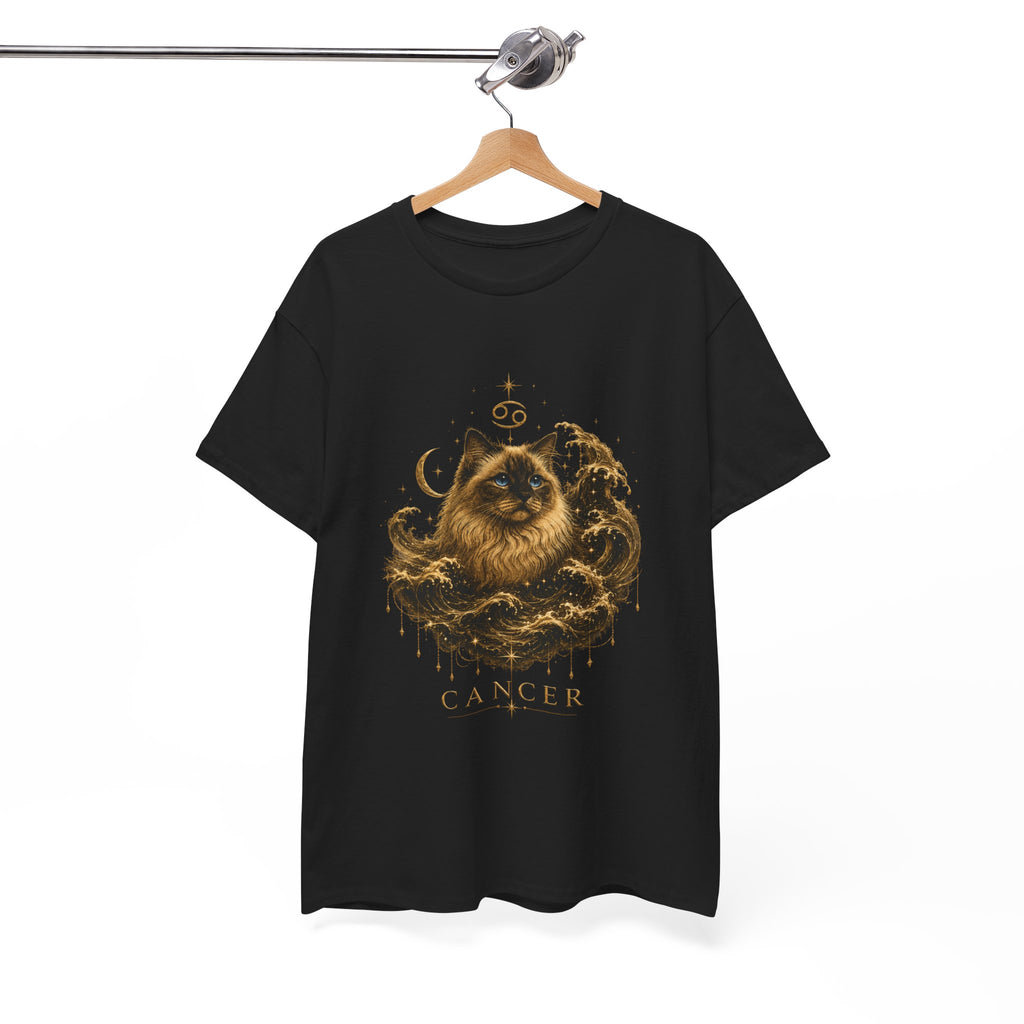 Cancer Zodiac Cat T-Shirt