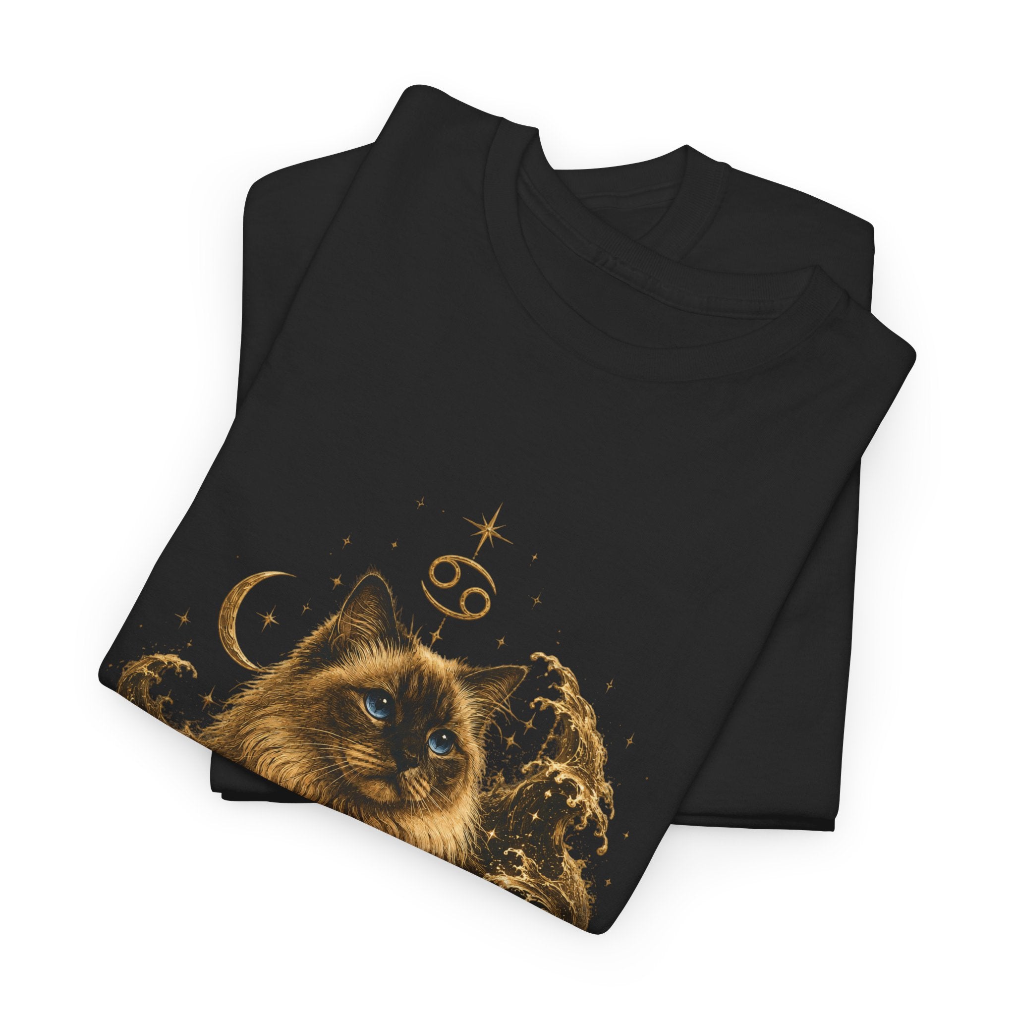 Cancer Zodiac Cat T-Shirt