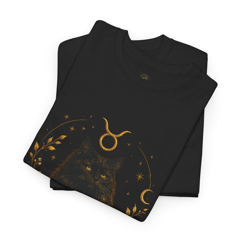 Taurus Cat Zodiac T-Shirt