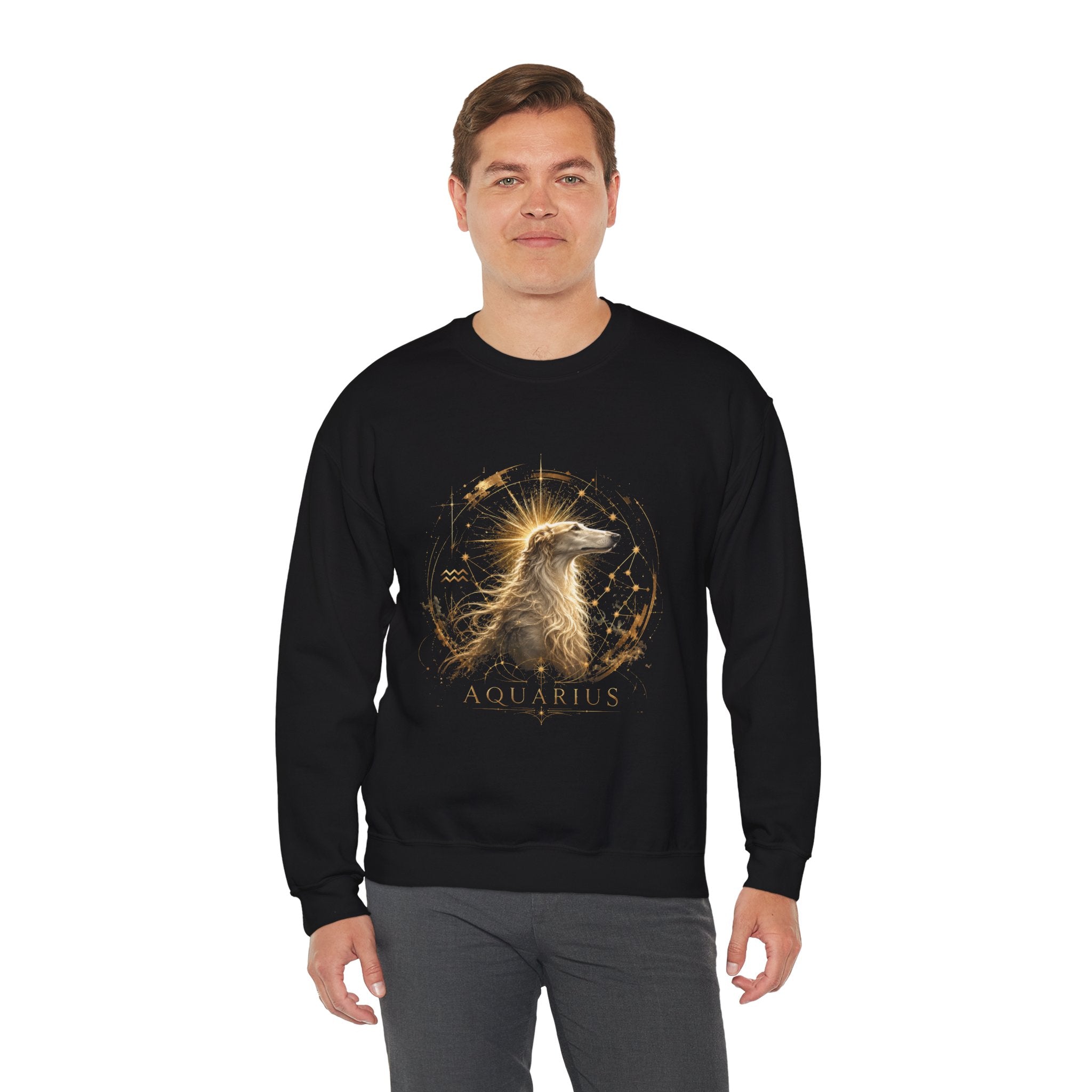 Aquarius Zodiac Crewneck Sweatshirt