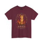 Aries Cat Zodiac Tee