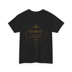 Gemini Cat Zodiac T‑Shirt