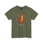 Aries Cat Zodiac Tee