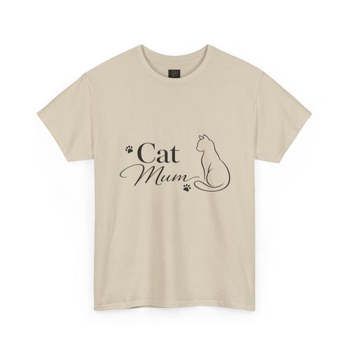 Cat Mum T-Shirt 🐾🤍