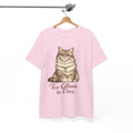 Too Glam to Care Cat Graphic Cotton Tee