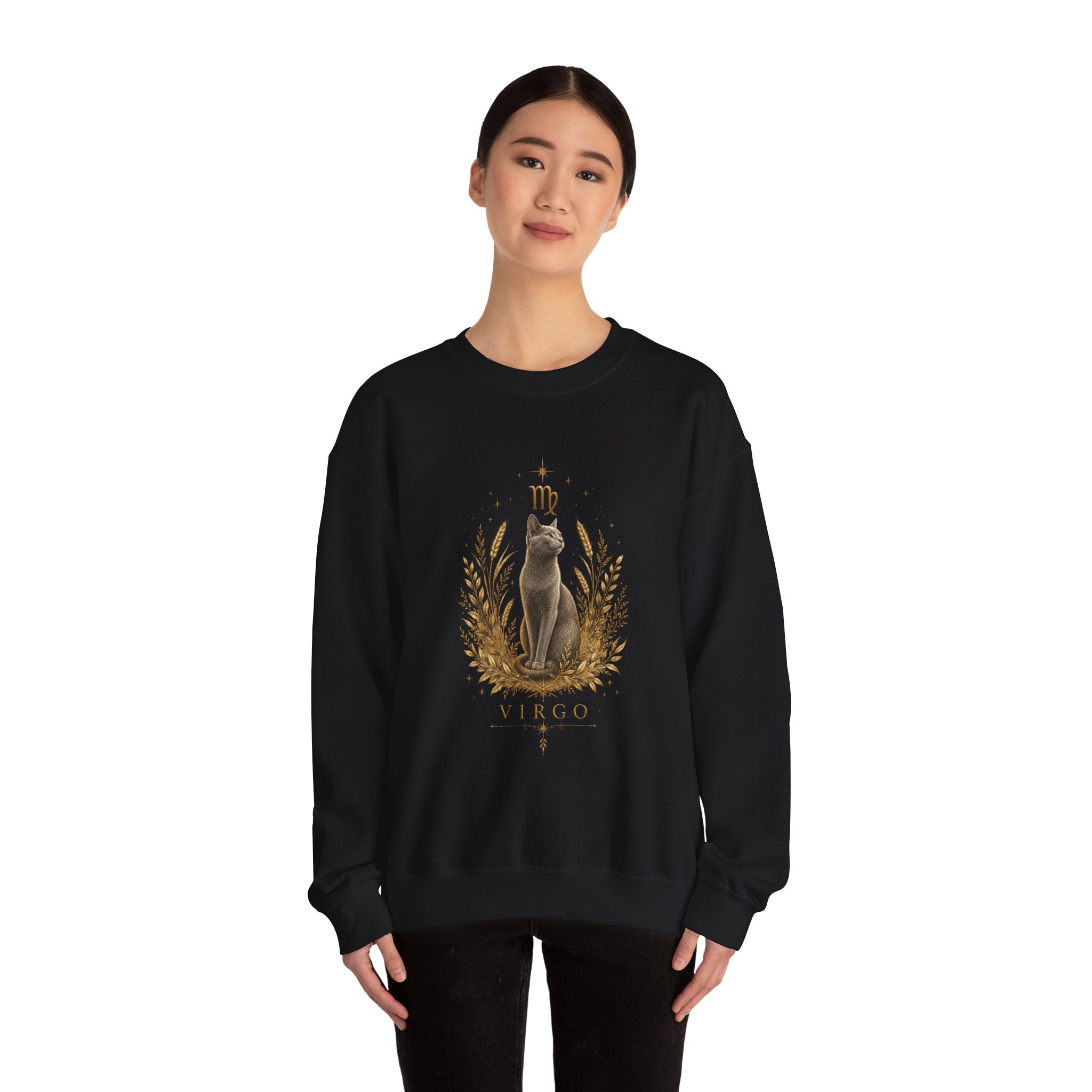 Virgo Cat Astrology Sweatshirt