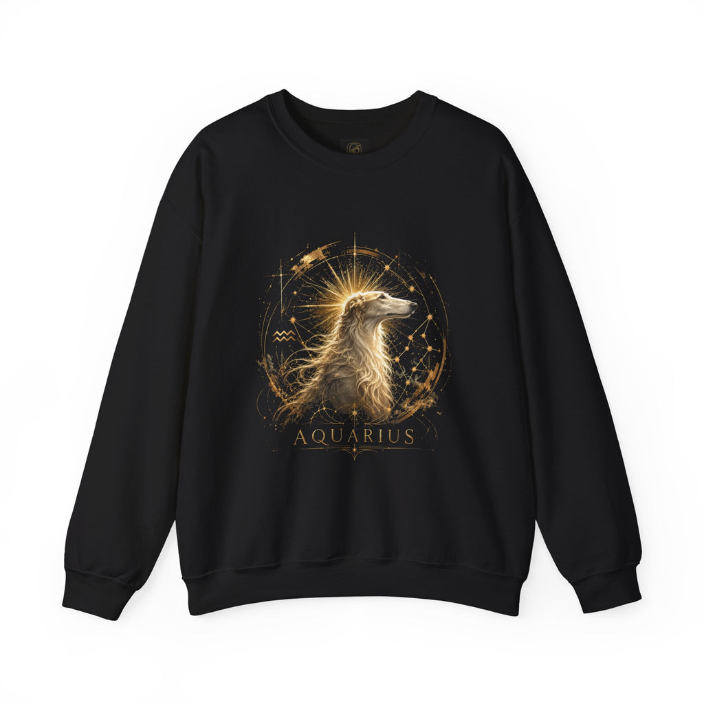 Aquarius Zodiac Crewneck Sweatshirt