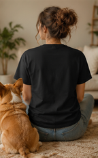 Corgi Pals Cute Cartoon Tee 🐶✨