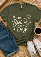 Dog Lover T-Shirt 🐶🤍