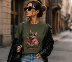 Unbothered Cat Graphic T-Shirt
