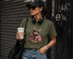 Unbothered Cat Graphic T-Shirt