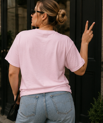 Too Glam to Care Cat Graphic Cotton Tee