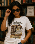 Emotionally Booked Cat T-Shirt 🐱📚