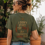 Aries Cat Zodiac Tee