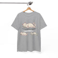 Unbothered but Caffeinated Cat Graphic Cotton Tee