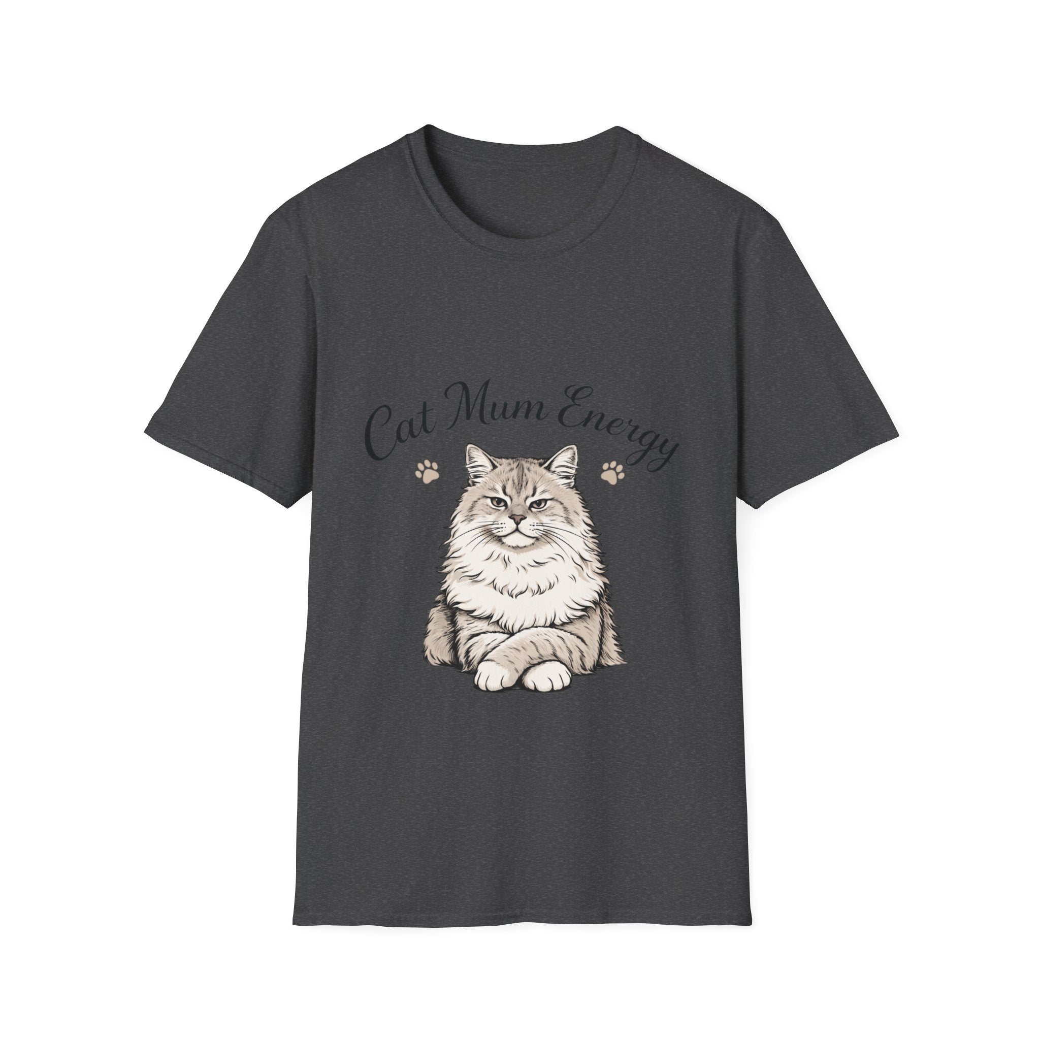 Cat Mum Energy T-Shirt