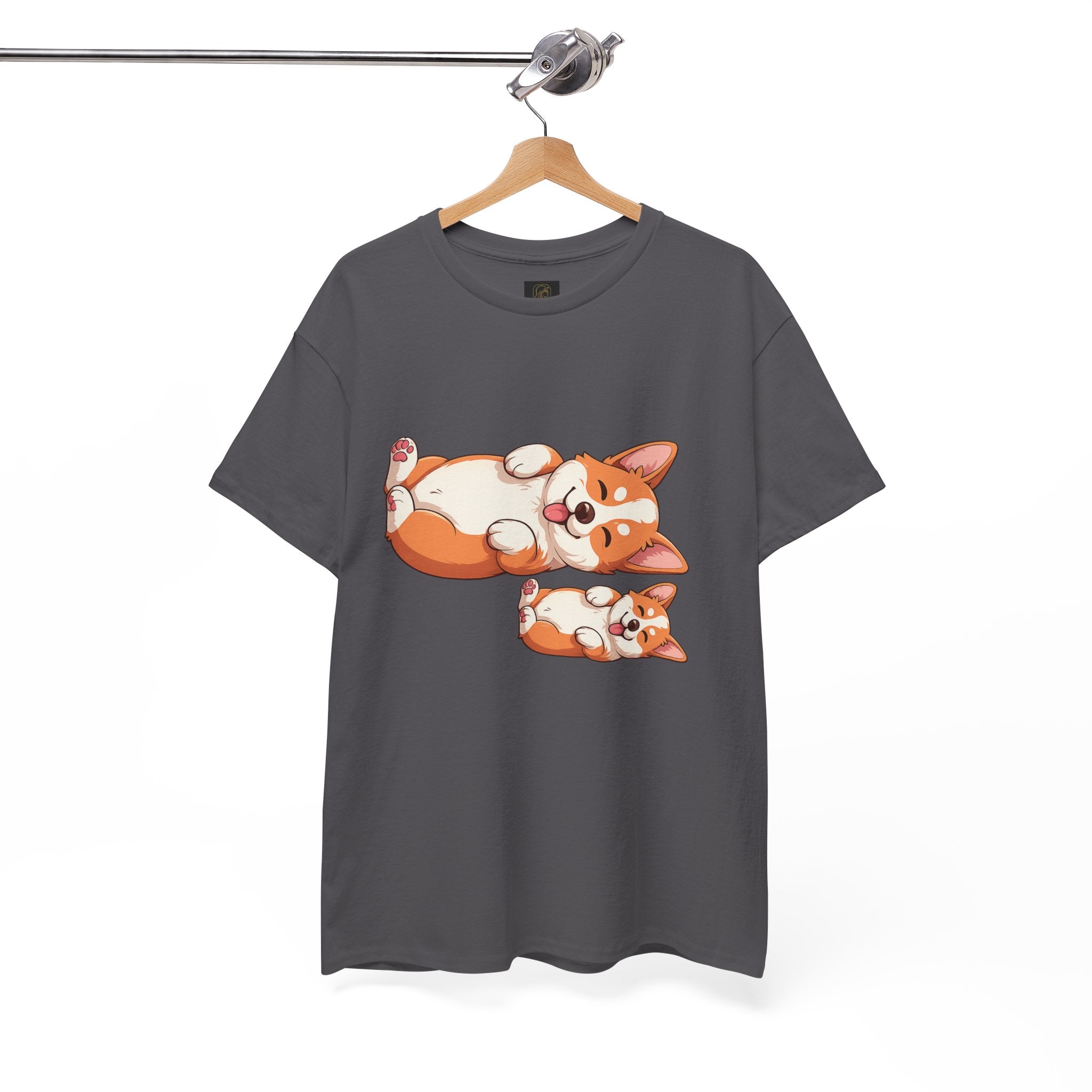 Cute Corgi Duo T-Shirt 🐶✨