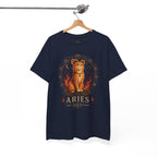 Aries Cat Zodiac Tee