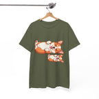 Corgi Pals Cute Cartoon Tee 🐶✨