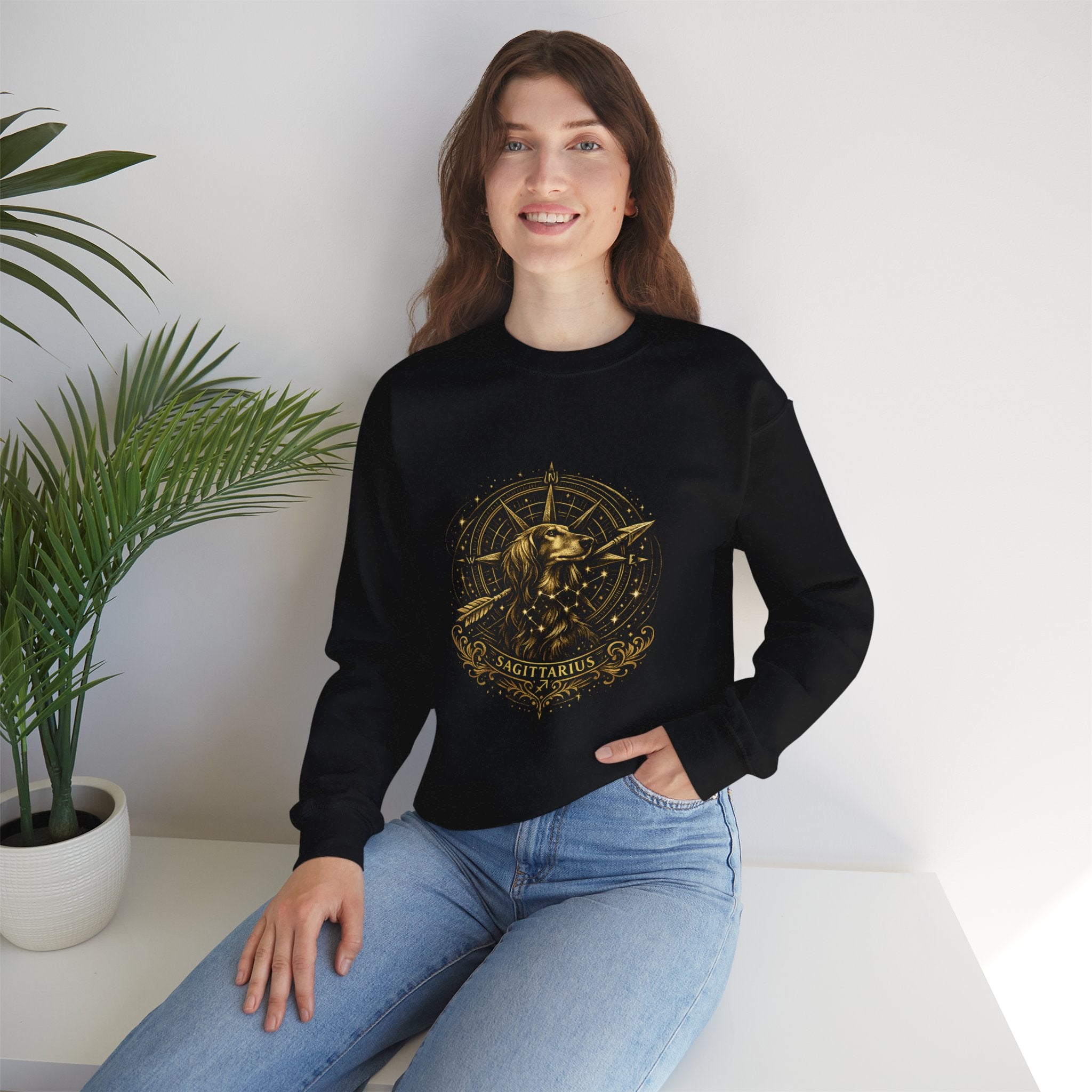 Sagittarius Zodiac Crewneck Sweatshirt