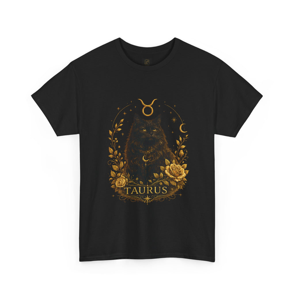 Taurus Cat Zodiac T-Shirt