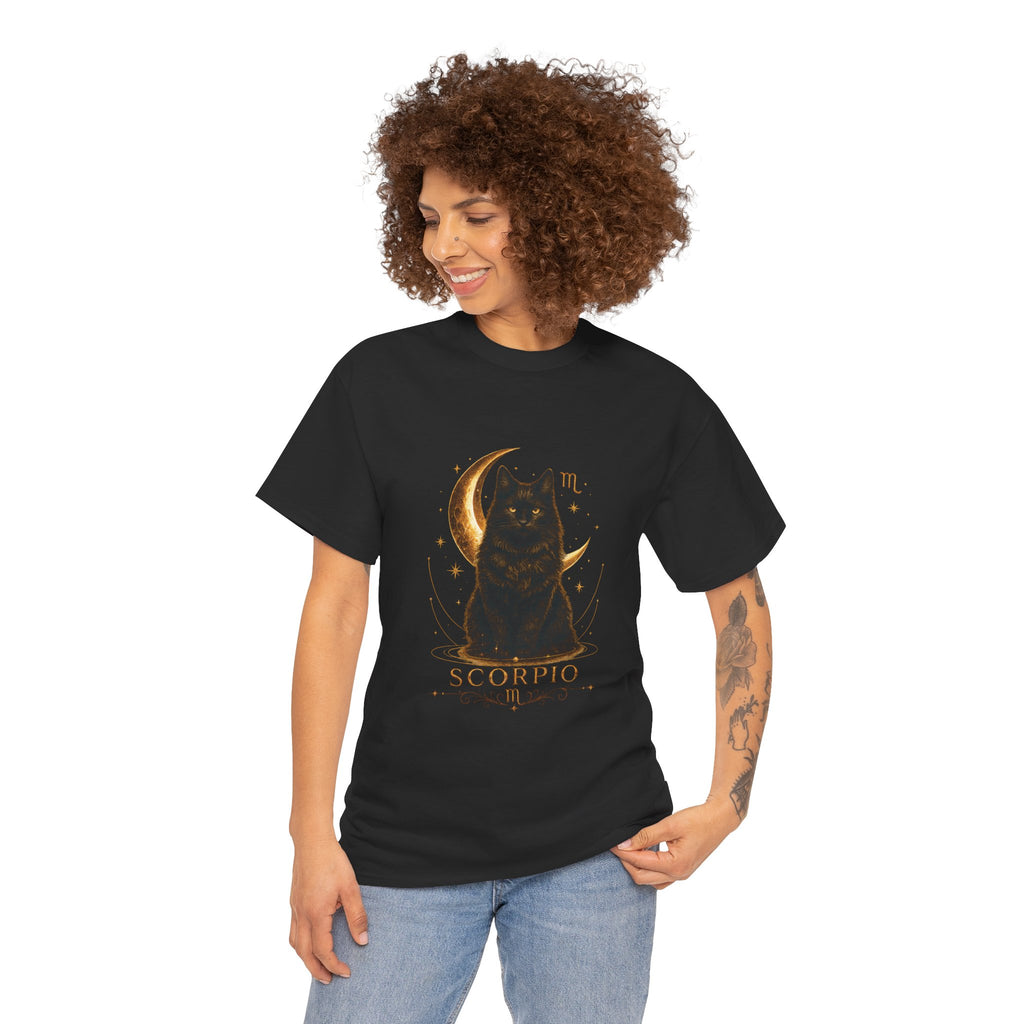 Scorpio Moon Cat T-Shirt