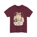 Too Glam to Care Cat Graphic T-Shirt
