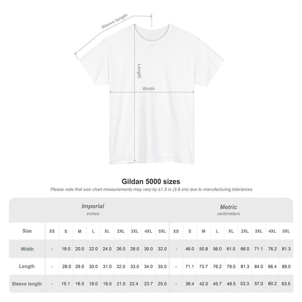 T-Shirt Size Guide