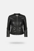 Armani Exchange Black Leather Jacket
