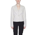 Vero Moda Gray Polyester Blazer