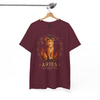 Aries Cat Zodiac Tee