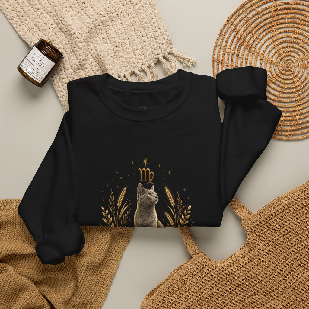 Virgo Cat Astrology Sweatshirt