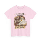 Emotionally Booked Cat Graphic T-Shirt