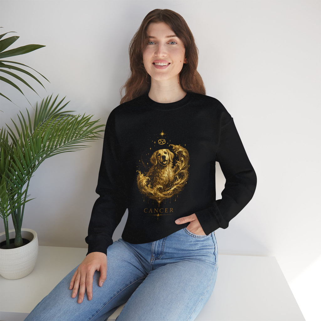 Cancer Zodiac Crewneck Sweatshirt