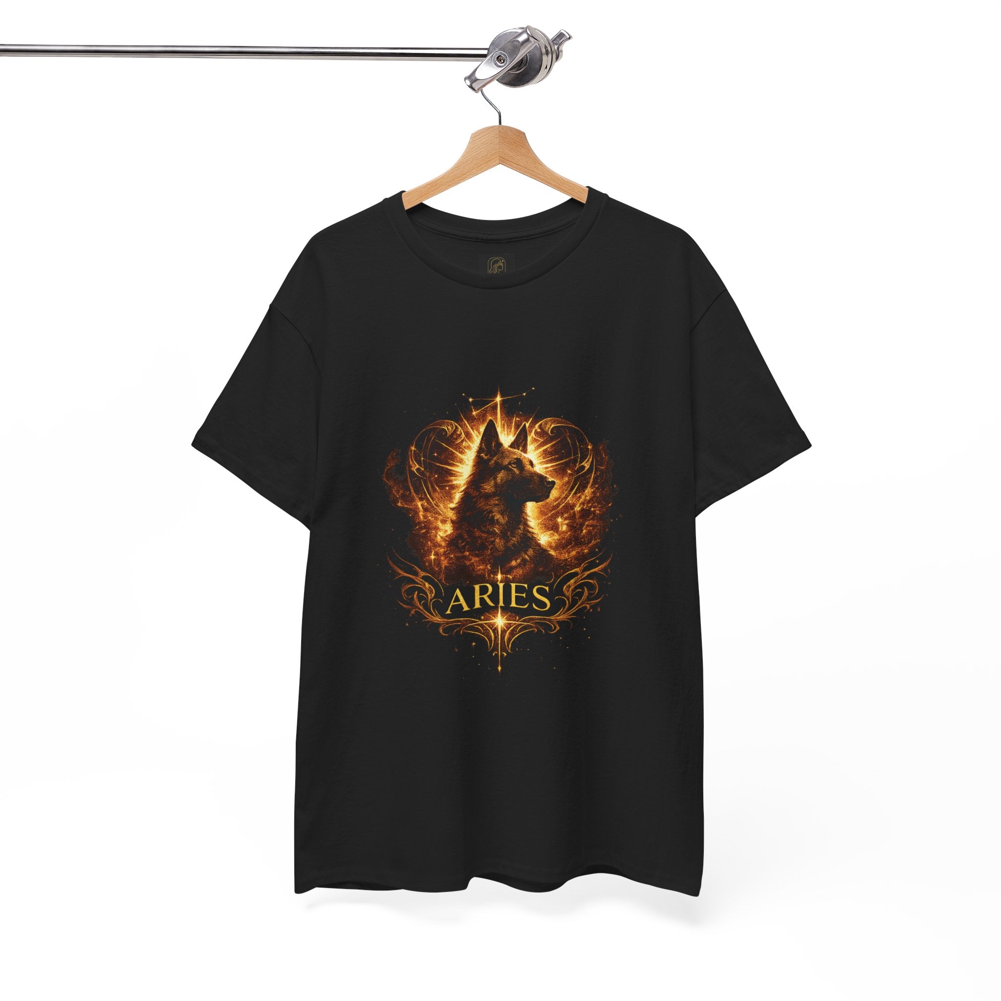 Aries Zodiac Dog T‑Shirt