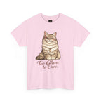 Too Glam to Care Cat Graphic Cotton Tee